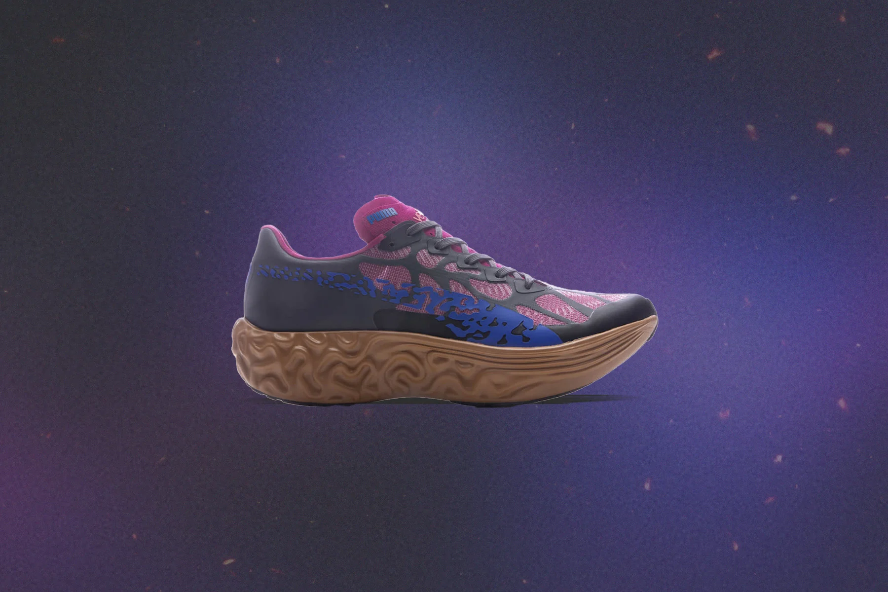 PUMA x Salehe Bembury Velum Nitro - Magenta Gleam/Dusky Gray - Image 5