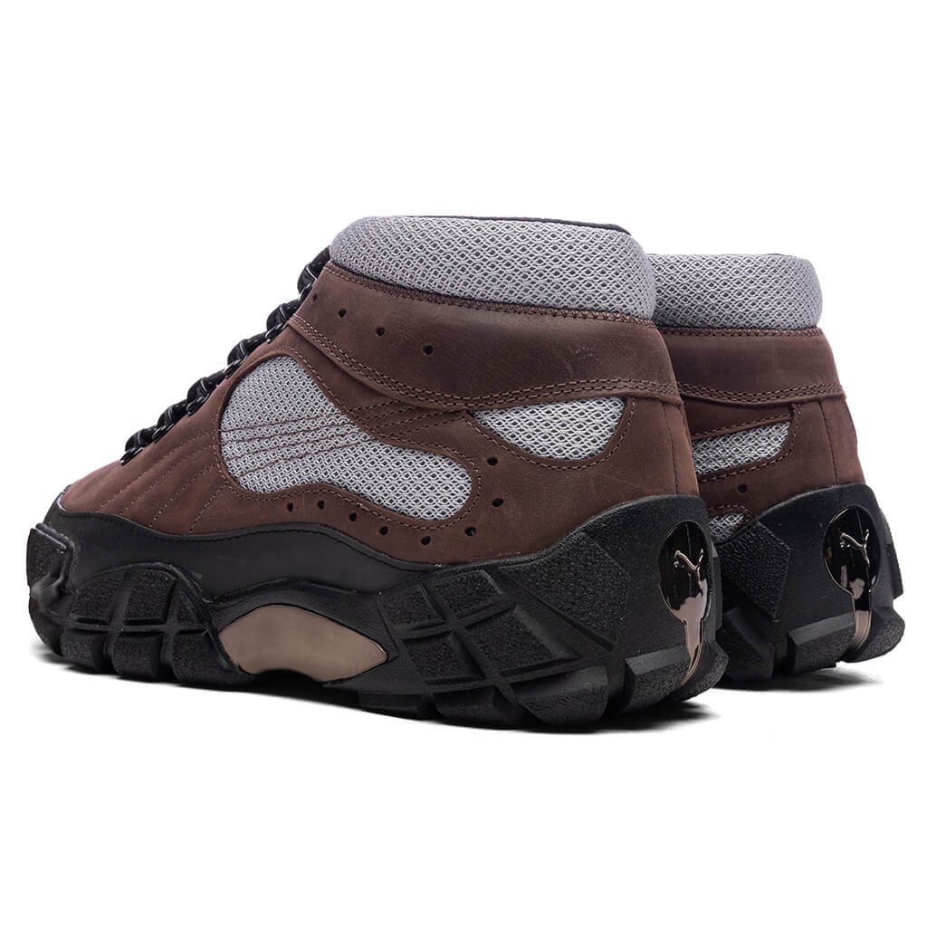Puma x Skepta Skope Mid - Dark Chocolate/Silver - Image 3