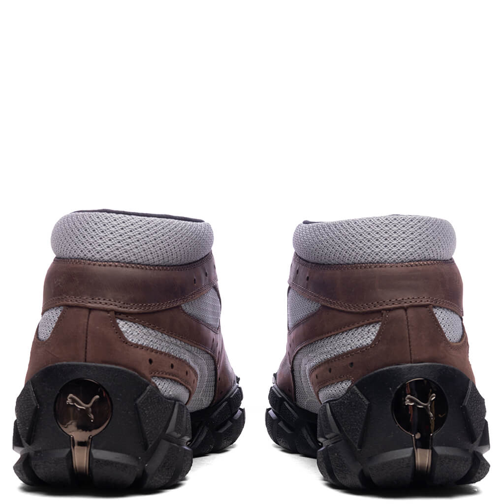 Puma x Skepta Skope Mid - Dark Chocolate/Silver - Image 4