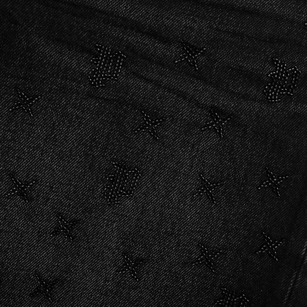 Beaded Monogram Shorts - Black - Image 3