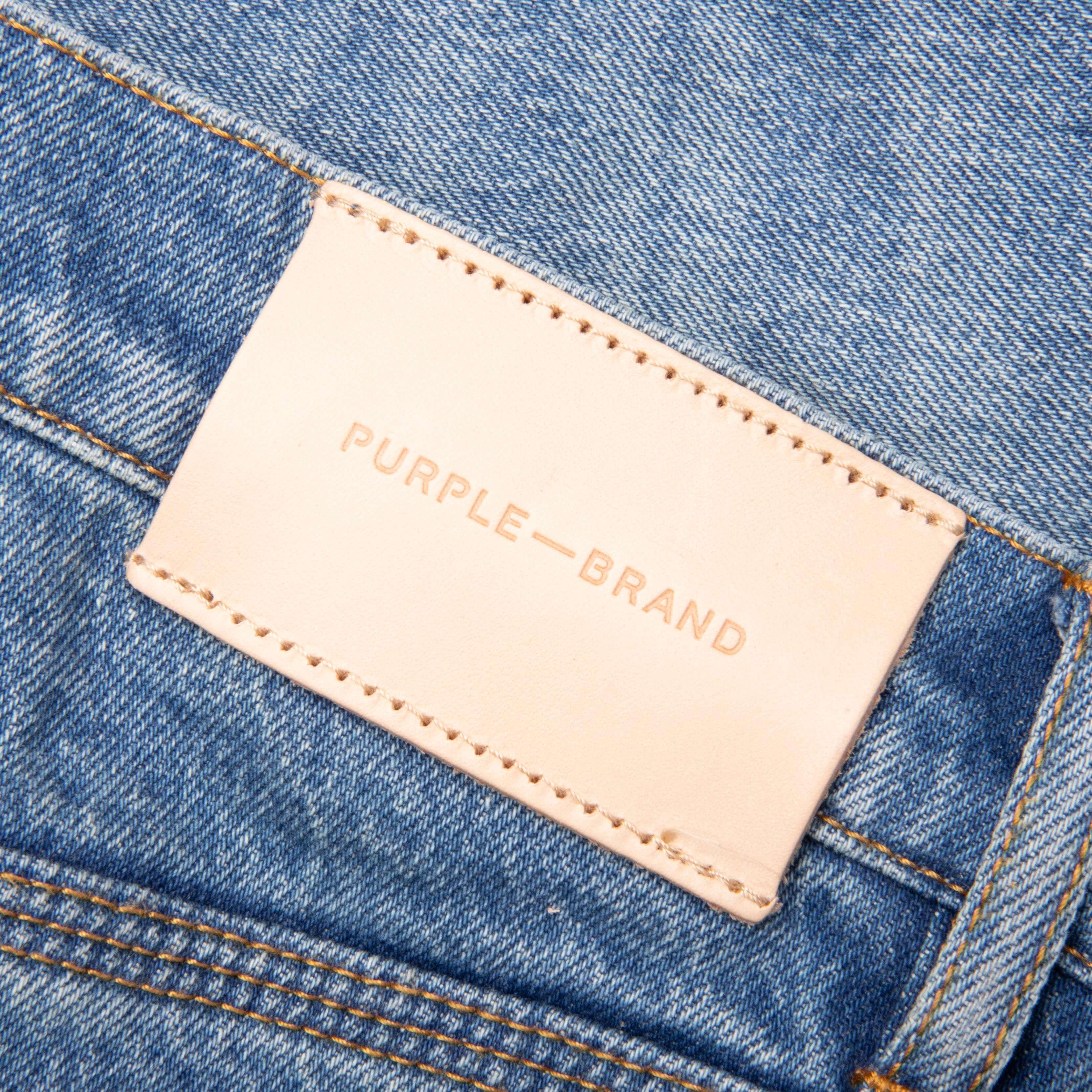 P001 90's Worn Slim - Light Indigo - Image 4