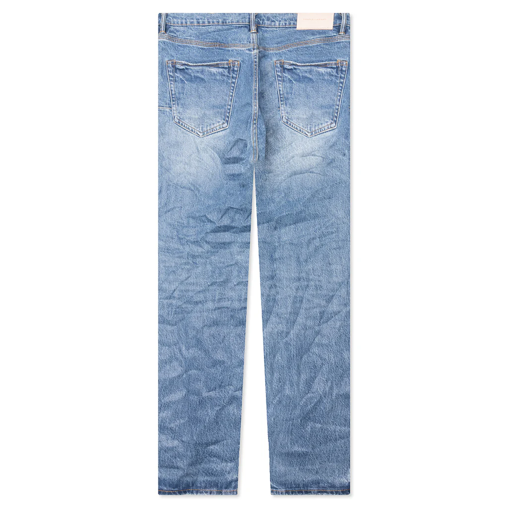 Skinny Coated - Light Indigo - Image 2