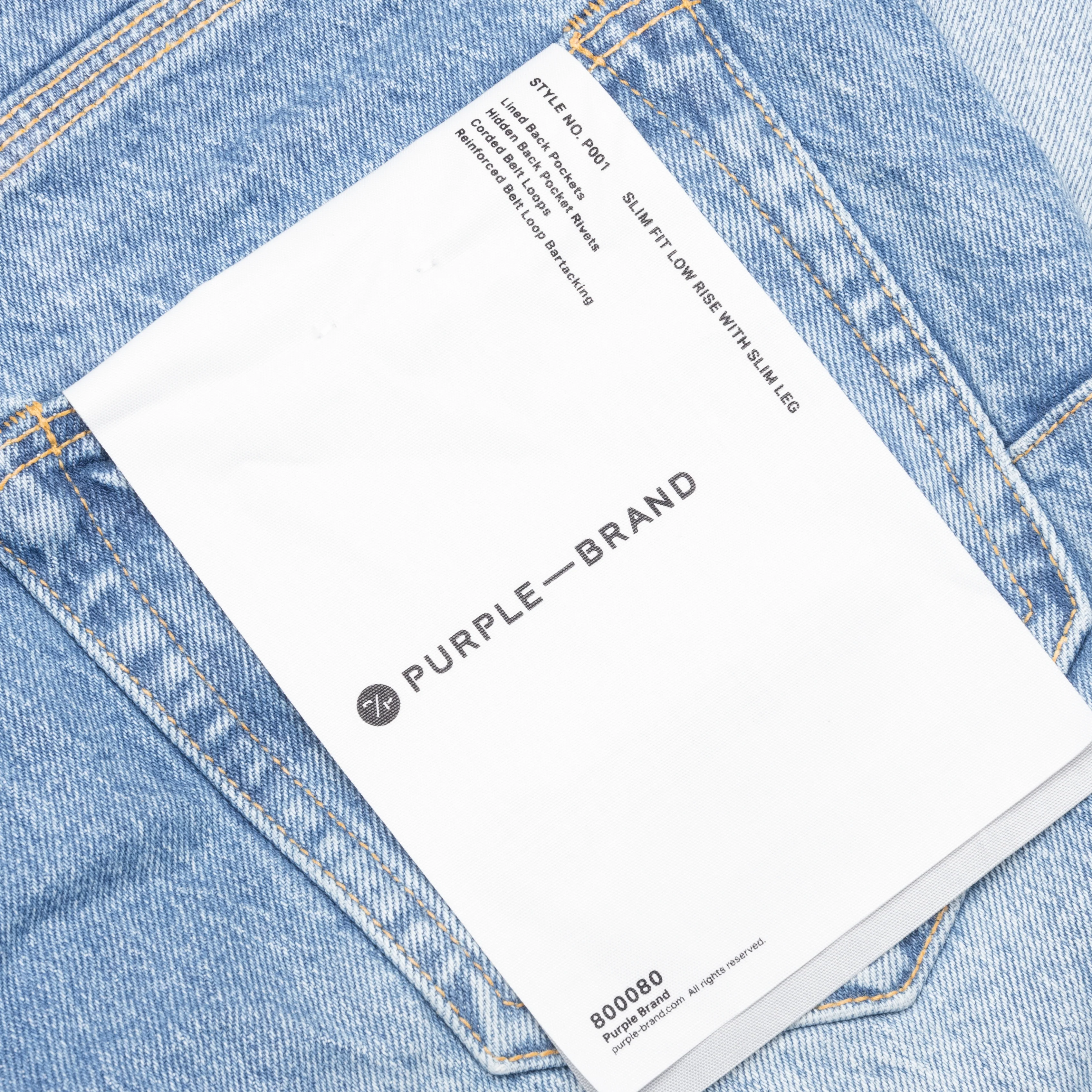Skinny Coated - Light Indigo - Image 4
