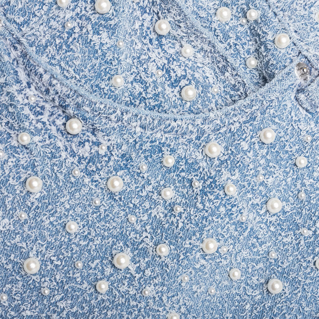 Textured Pearl - Light Indigo - Image 3