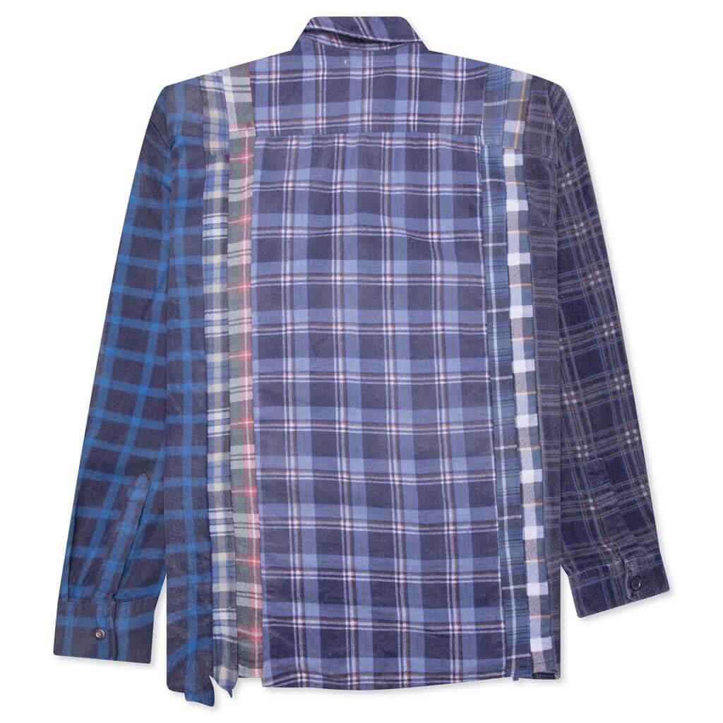 Flannel Shirt 7 Cuts Reflection Shirt - Assorted - Image 2