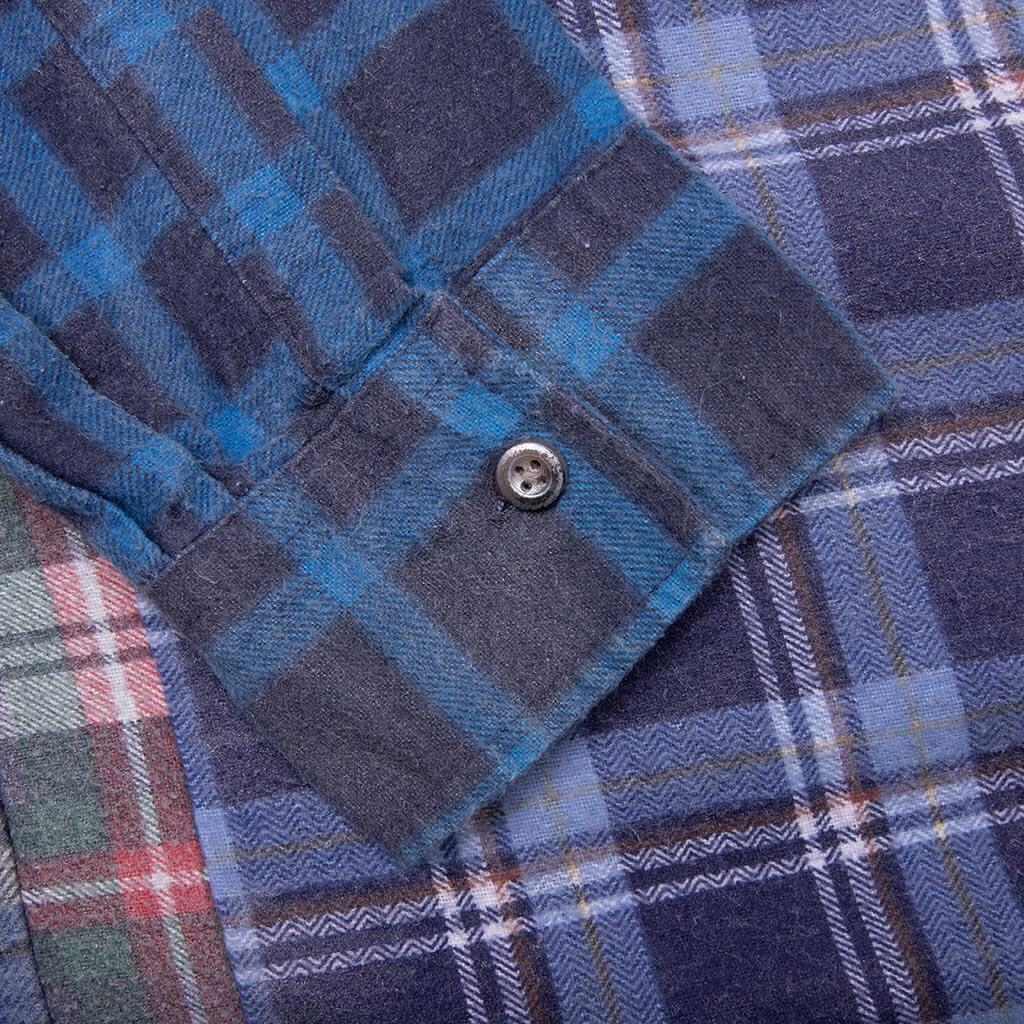 Flannel Shirt 7 Cuts Reflection Shirt - Assorted - Image 4