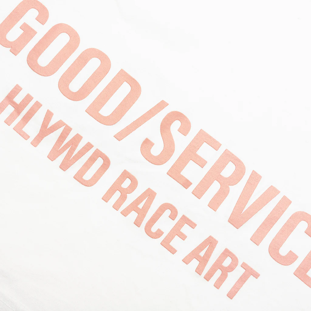 Race Service x Goodart S/S T-Shirt - White - Image 4