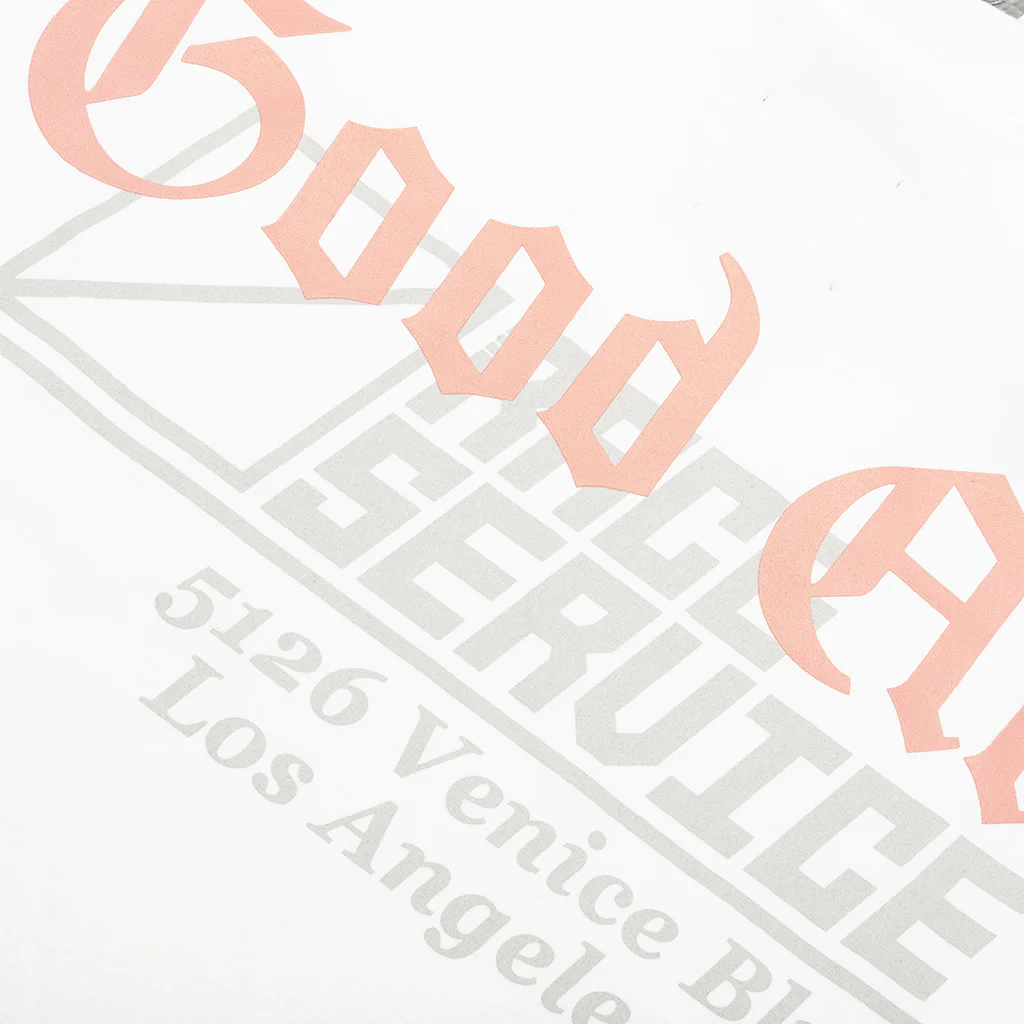 Race Service x Goodart S/S T-Shirt - White - Image 5