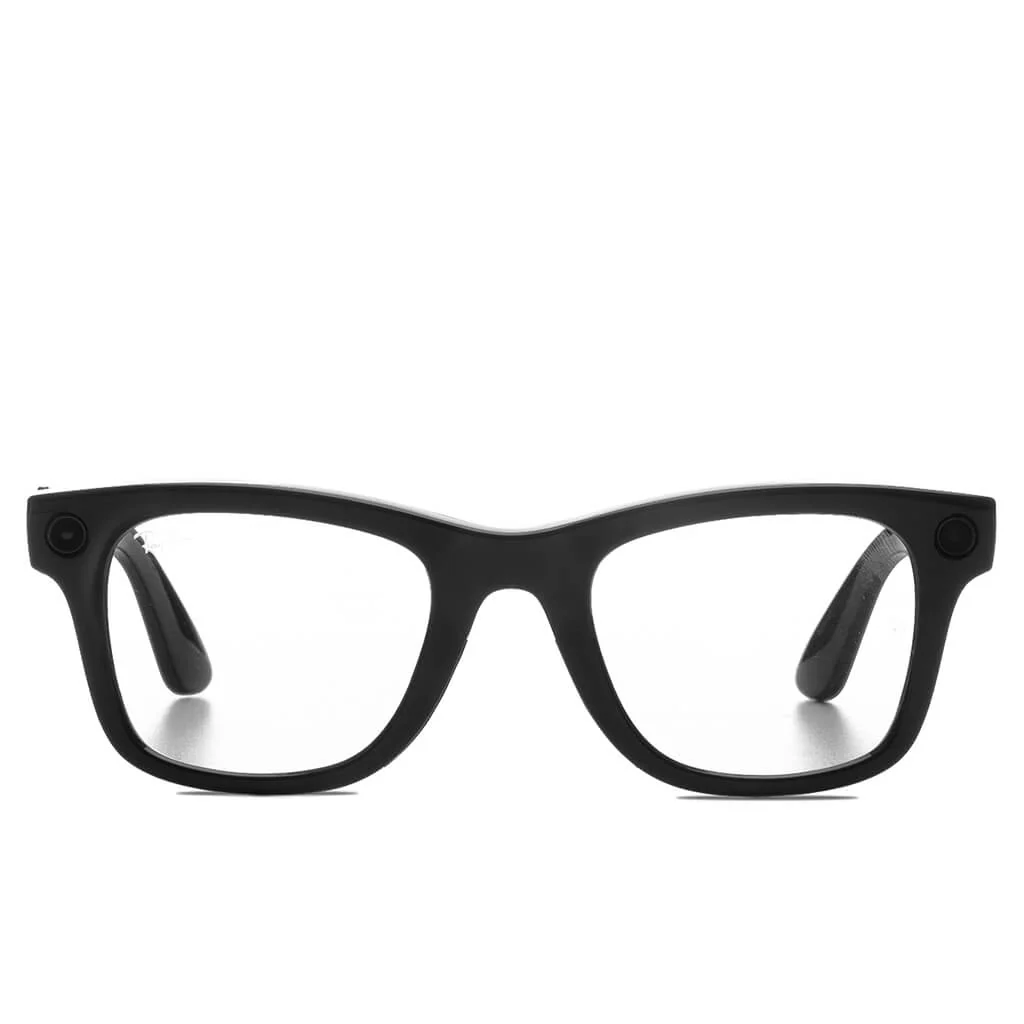 Meta Wayfarer Gen 2 - Shiny Black/Transitions Graphite Green