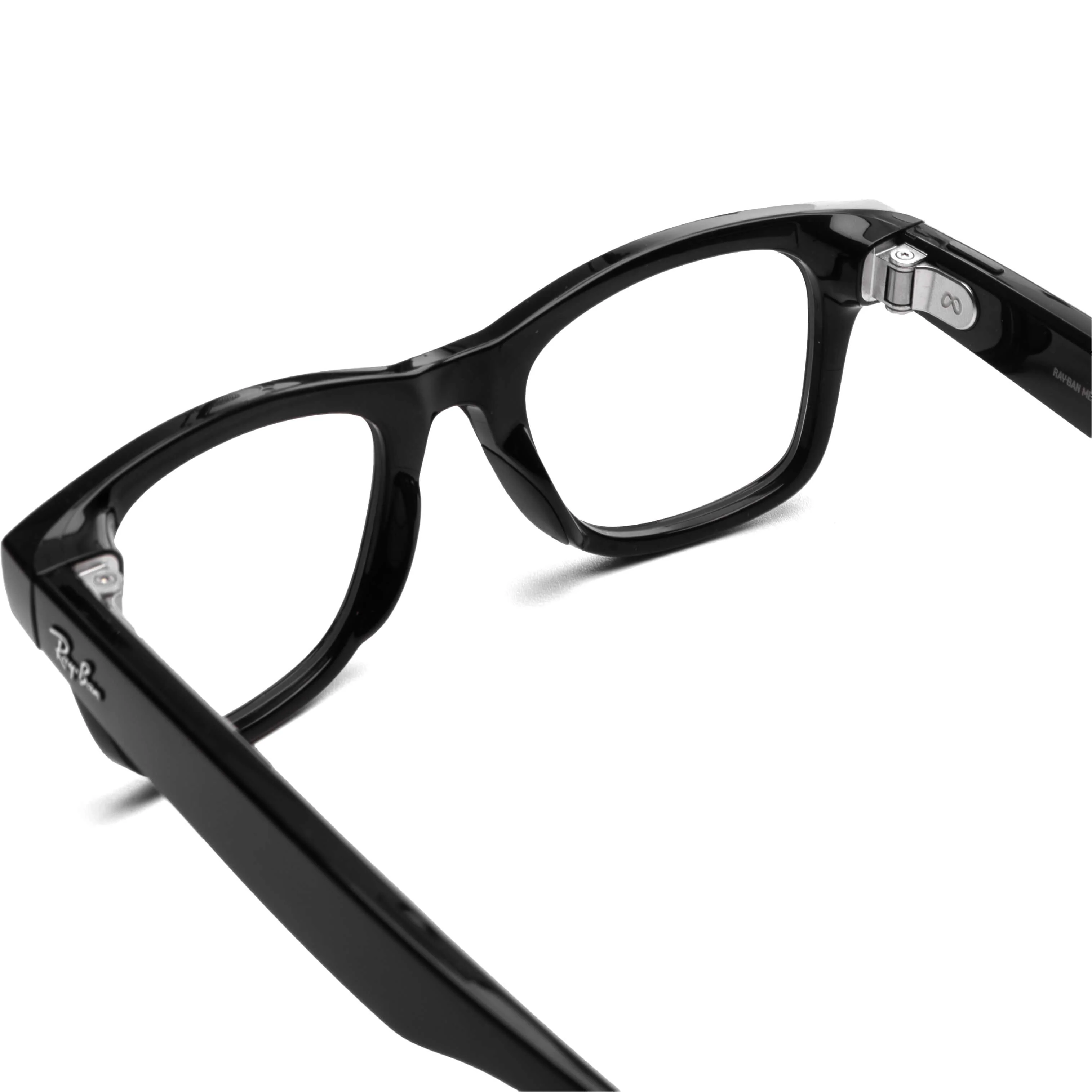 Meta Wayfarer Gen 2 - Shiny Black/Transitions Graphite Green - Image 3