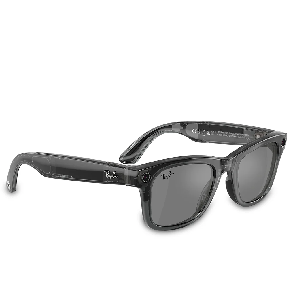 Ray-Ban Meta x Coperni Limited Edition Wayfarer - Transparent Black - Image 2
