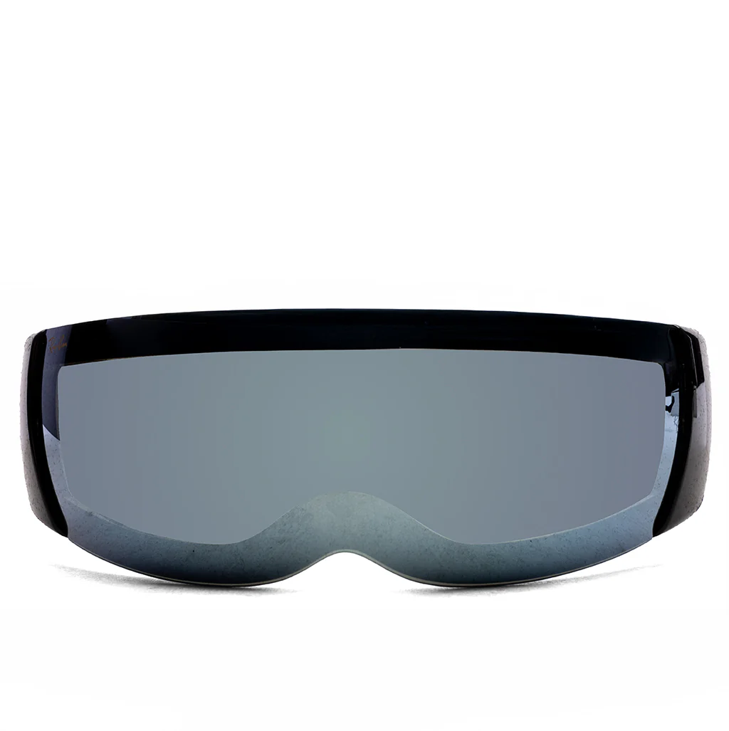 Ray-Ban x A$AP Rocky Ultra Wrap 002 - Black/Green Mirror Silver