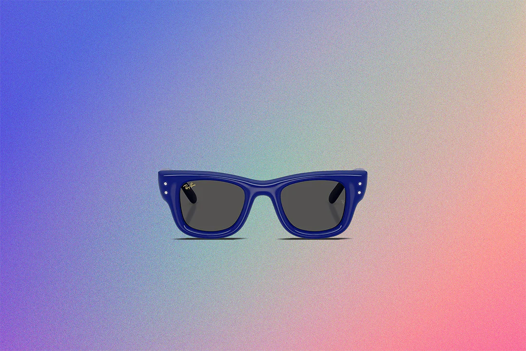 Ray-Ban x A$AP Rocky Wayfarer Puffer Crystal Edition - Blue/Strass - Image 4