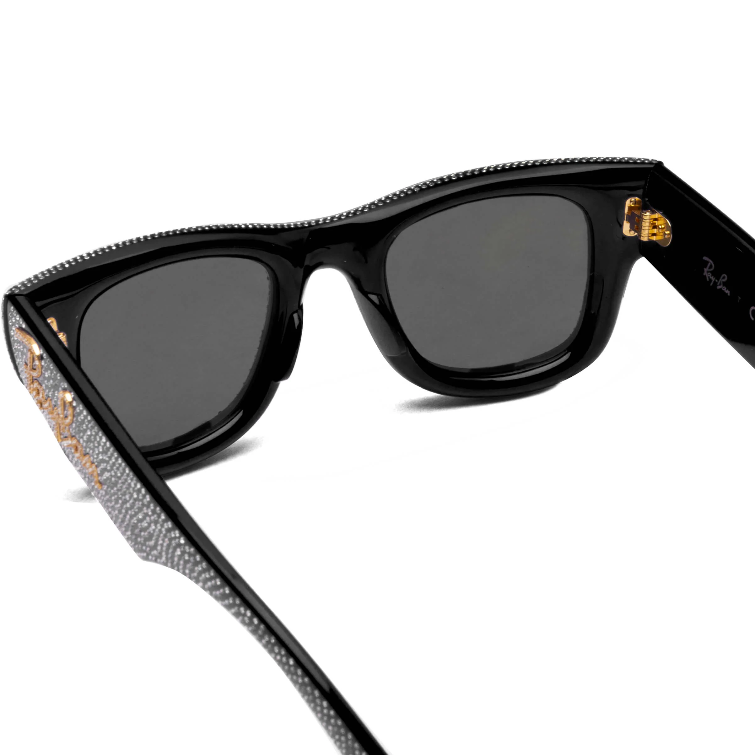 Ray-Ban x A$AP Rocky Wayfarer Puffer Crystal Pavé Edition - Black/Strass Pave - Image 3