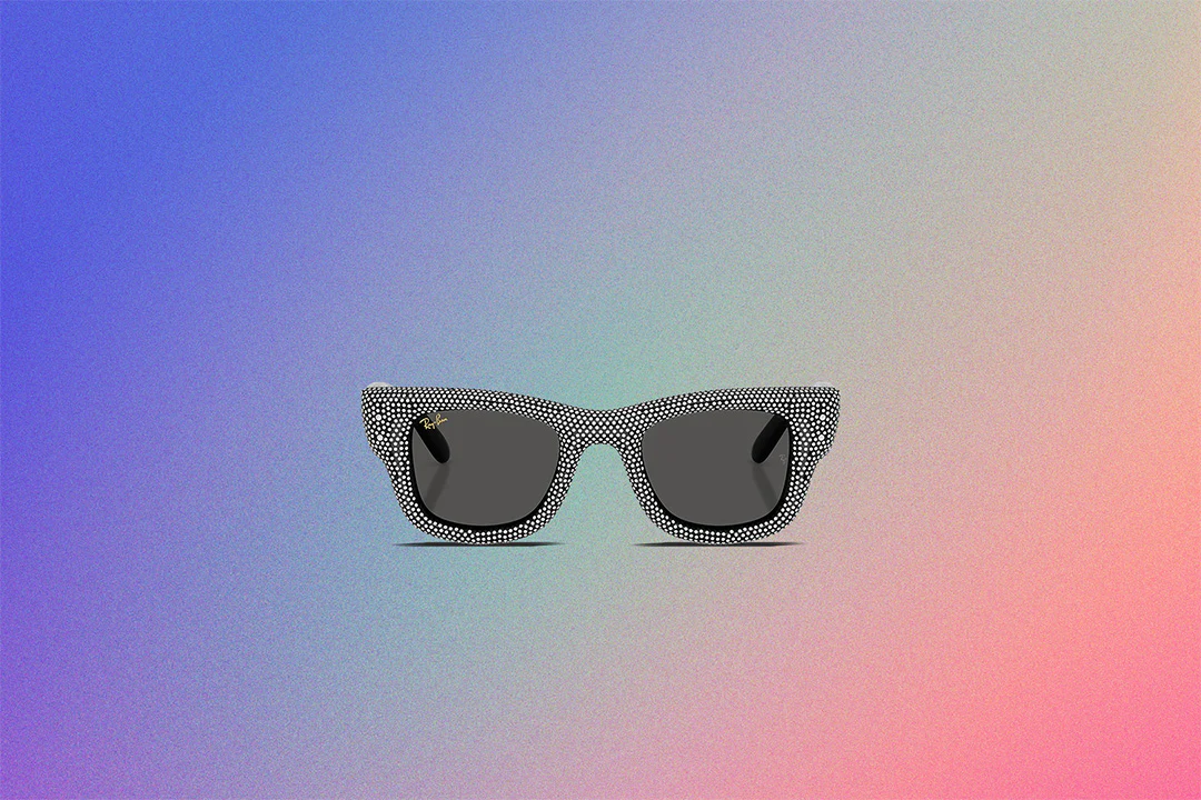 Ray-Ban x A$AP Rocky Wayfarer Puffer Crystal Pavé Edition - Black/Strass Pave - Image 4