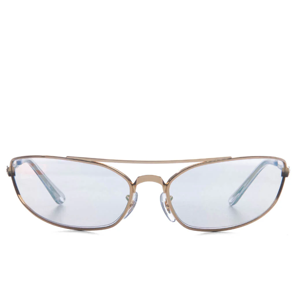 Ray-Ban x A$AP Rocky LE Mask Pinnacle Metal - Gold/Mirror