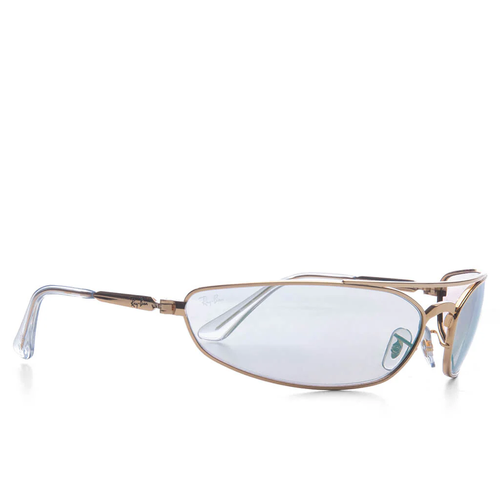 Ray-Ban x A$AP Rocky LE Mask Pinnacle Metal - Gold/Mirror - Image 2
