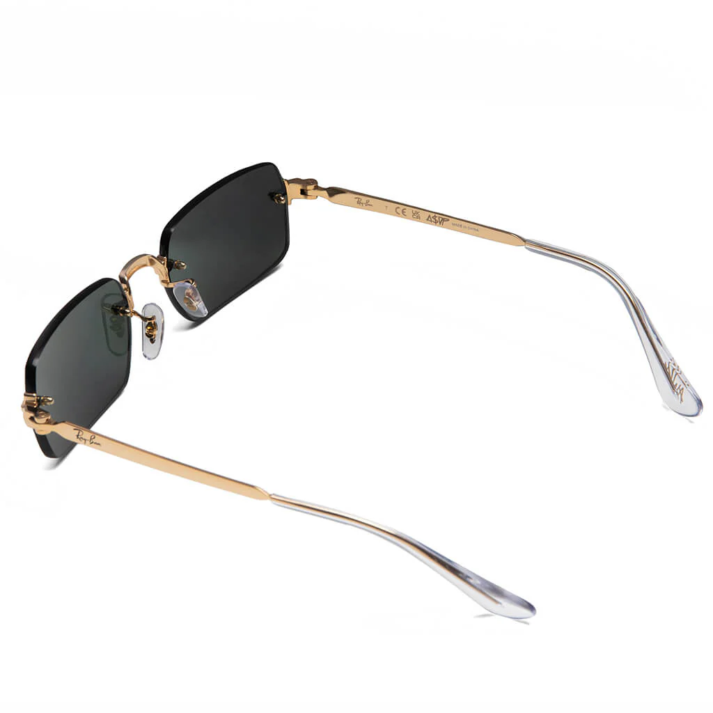 Ray-Ban x A$AP Rocky Rimless Pillow - Arista/Dark Green - Image 3