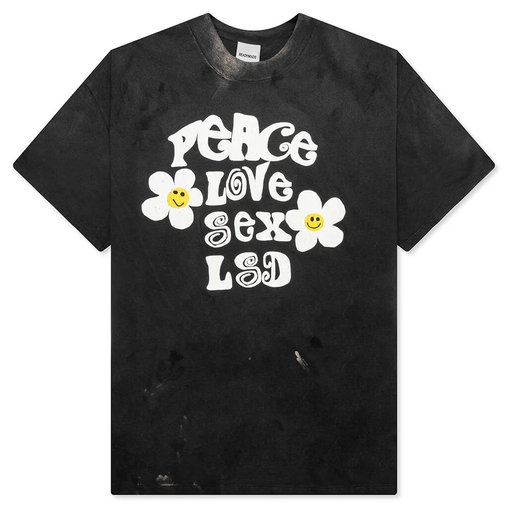 Peace S/S T-Shirt - Black