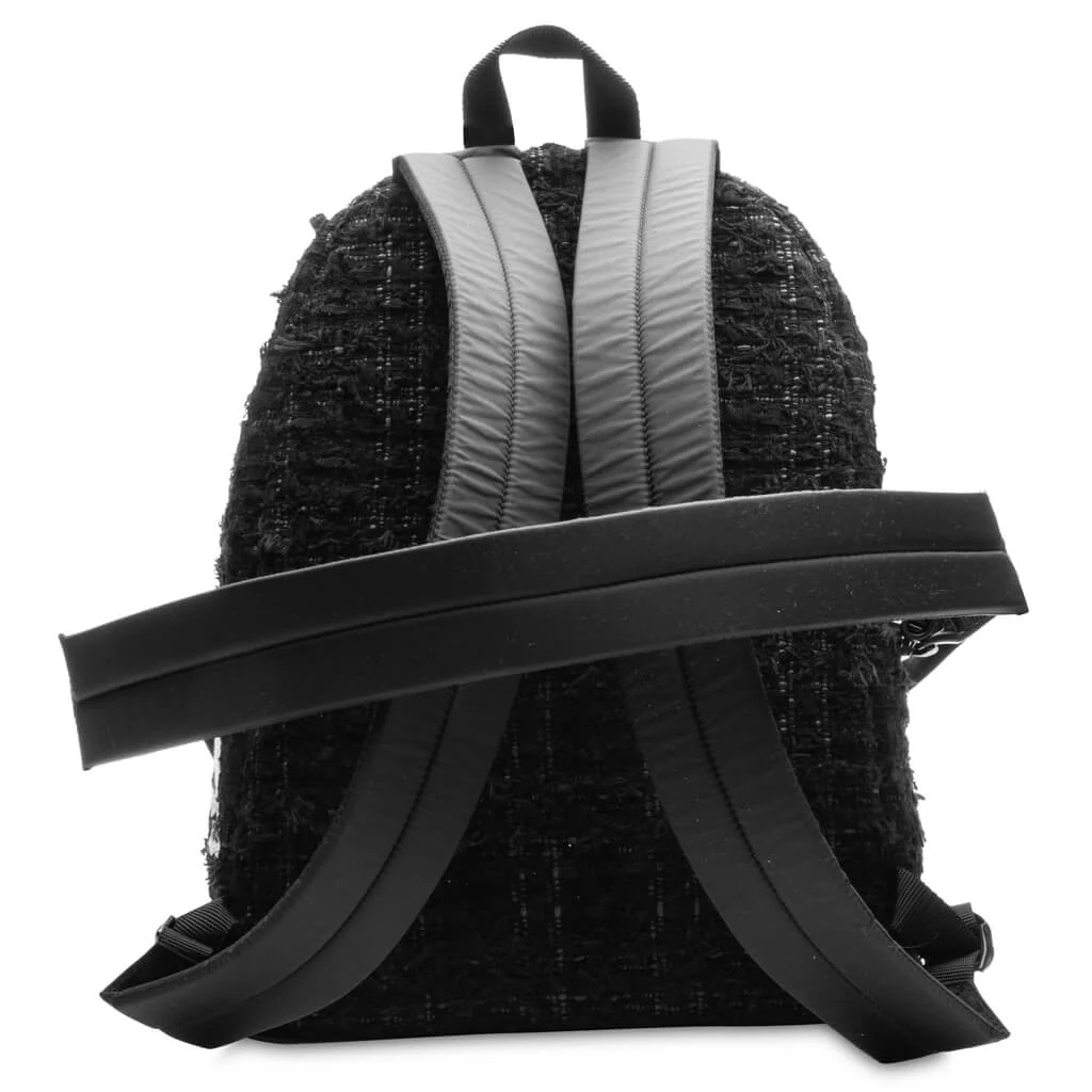 Readymade x Denim Tears Tweed Backpack - Black - Image 3