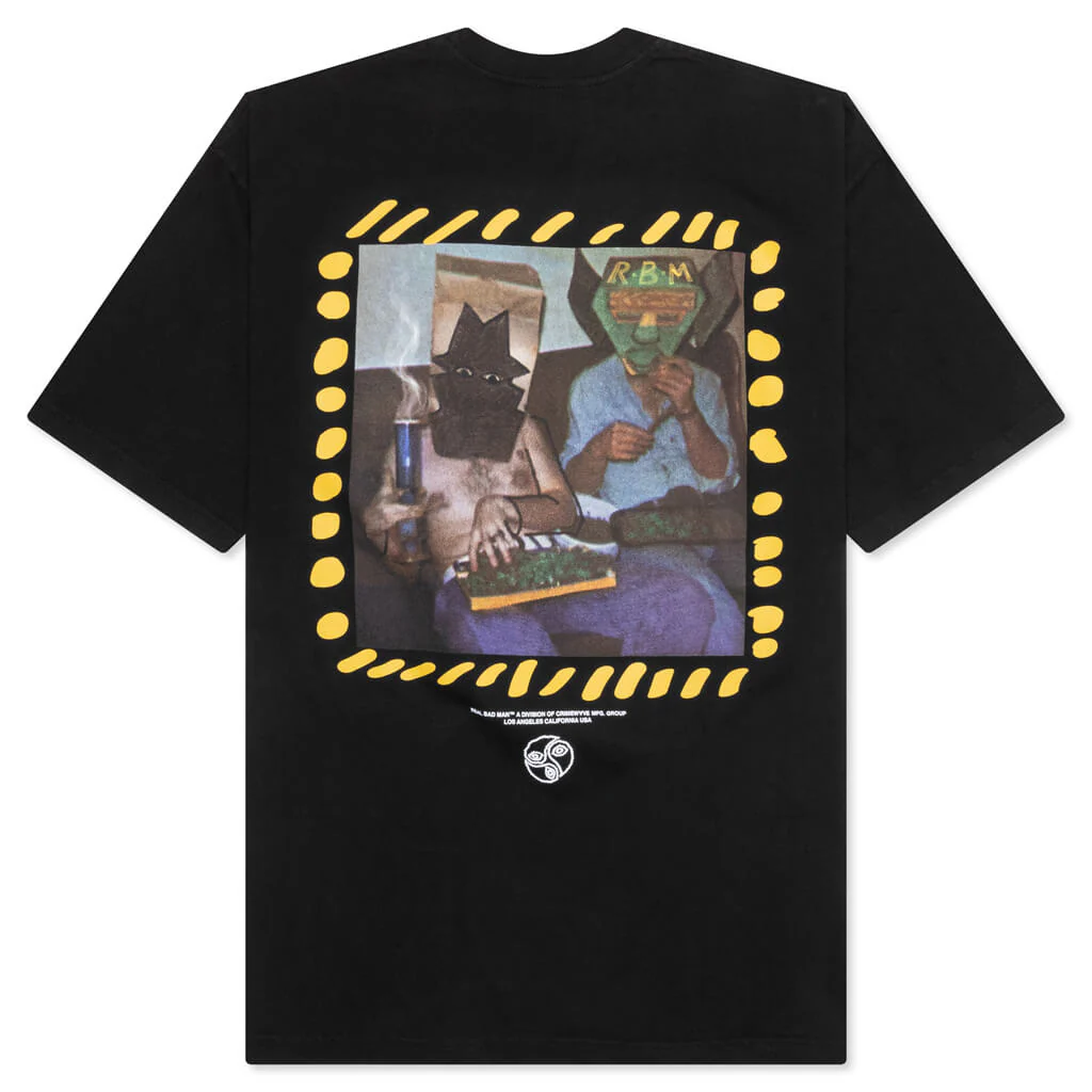 Masked Men S/S Tee - Black - Image 2