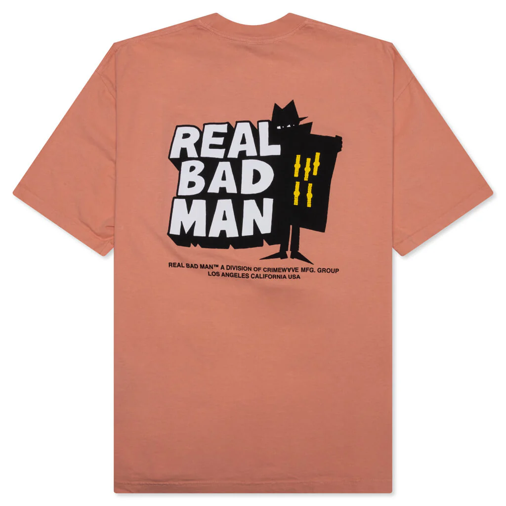 RBM Classic S/S Tee - Coral - Image 2
