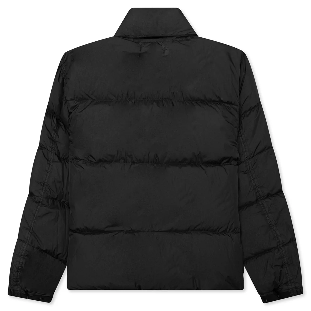 Real Feather Jacket - Black - Image 2