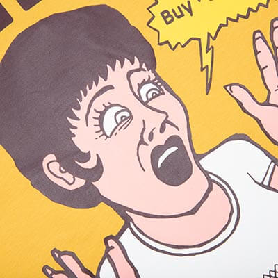 Records And Tapes L/S Tee - Mustard - Image 5