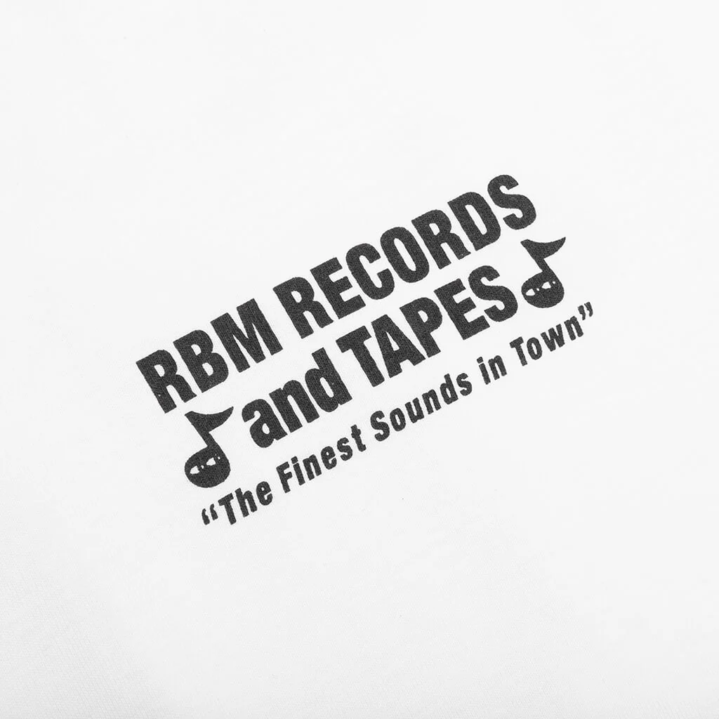 Records And Tapes L/S Tee - White - Image 3