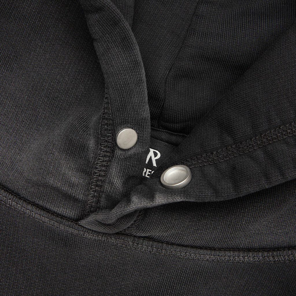 24 Hour Service Hoodie - Stained Black - Image 3