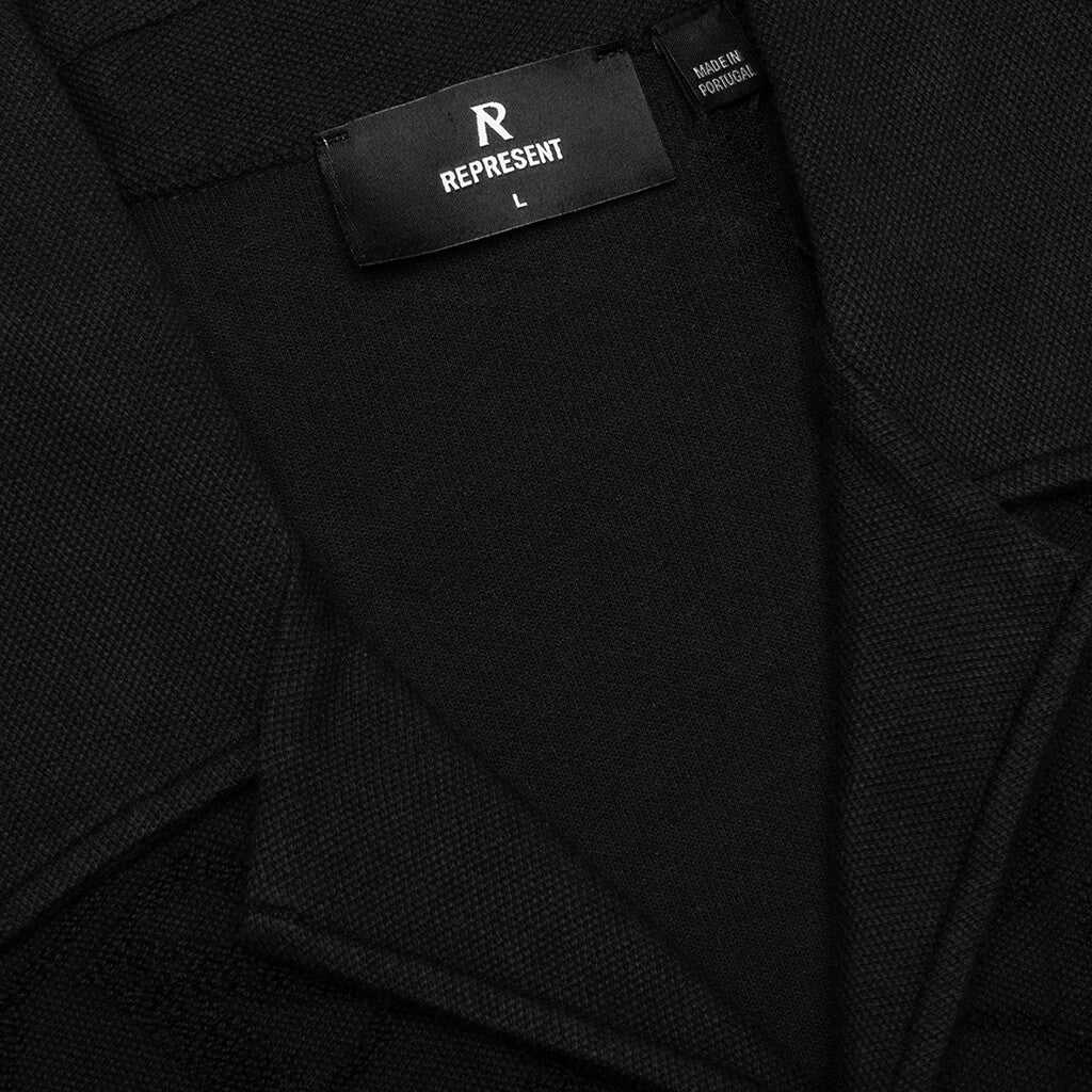 AOP Towel Shirt - Black - Image 3