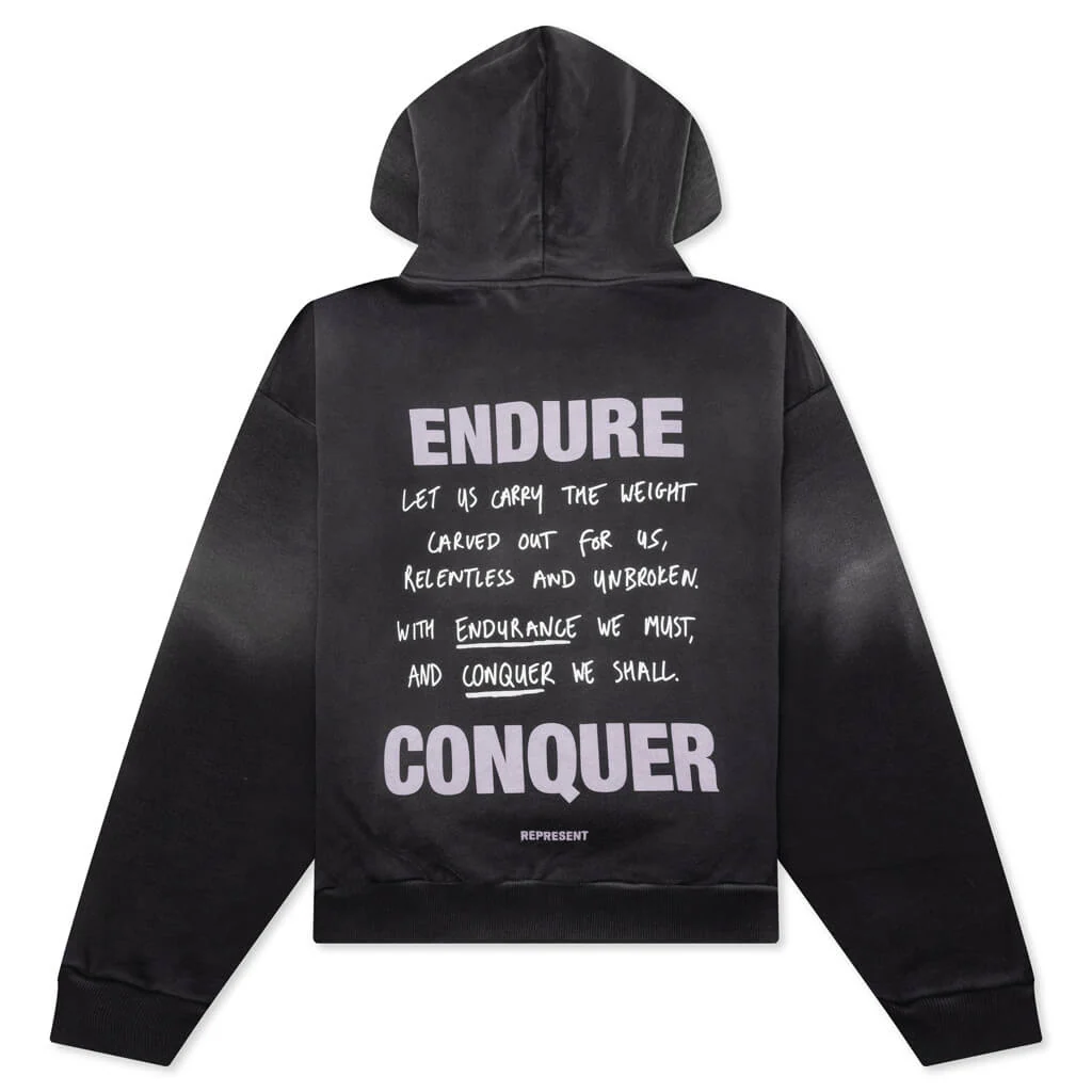 Atlas Hoodie - Stained Black - Image 2