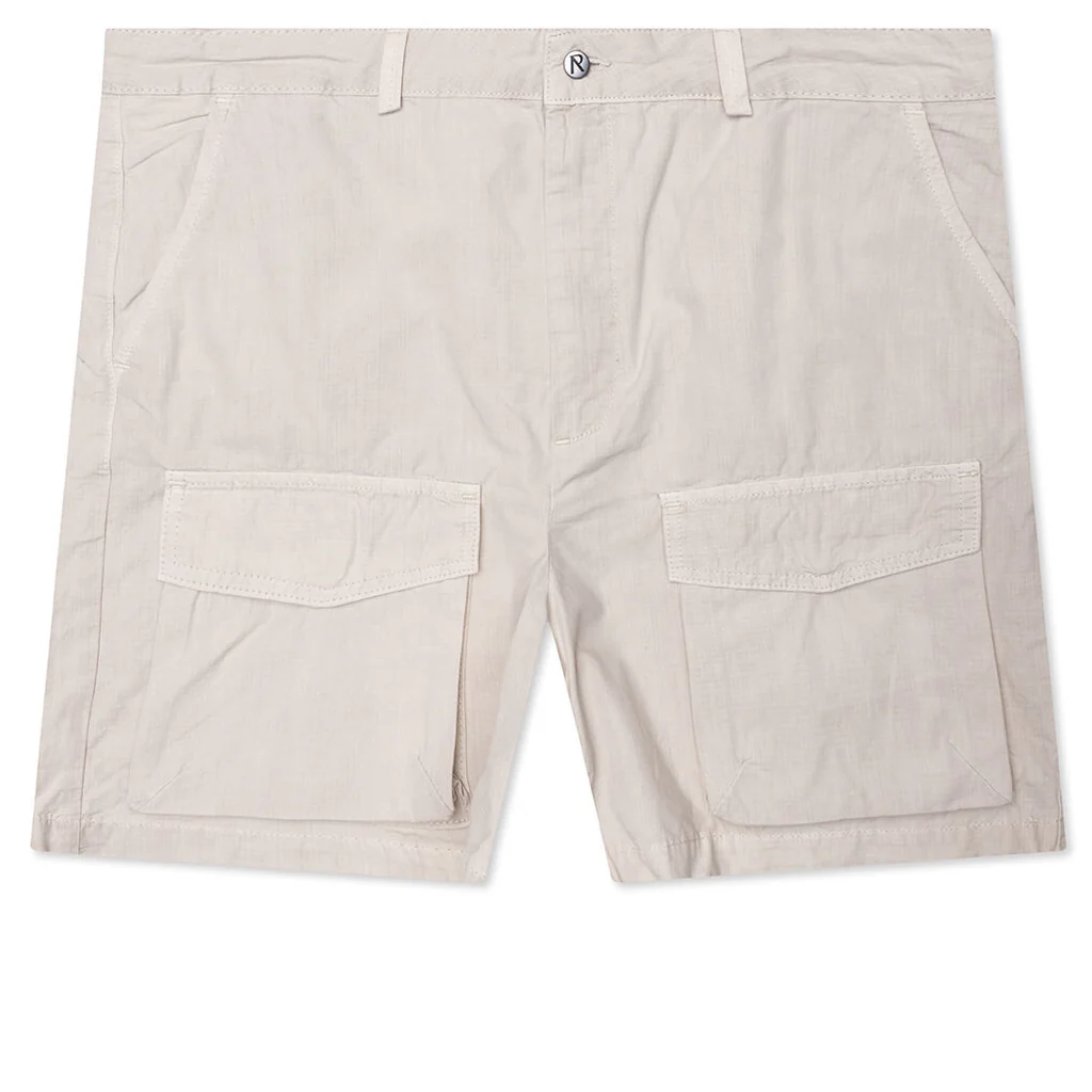 Front Pocket Cargo Short - Champagne