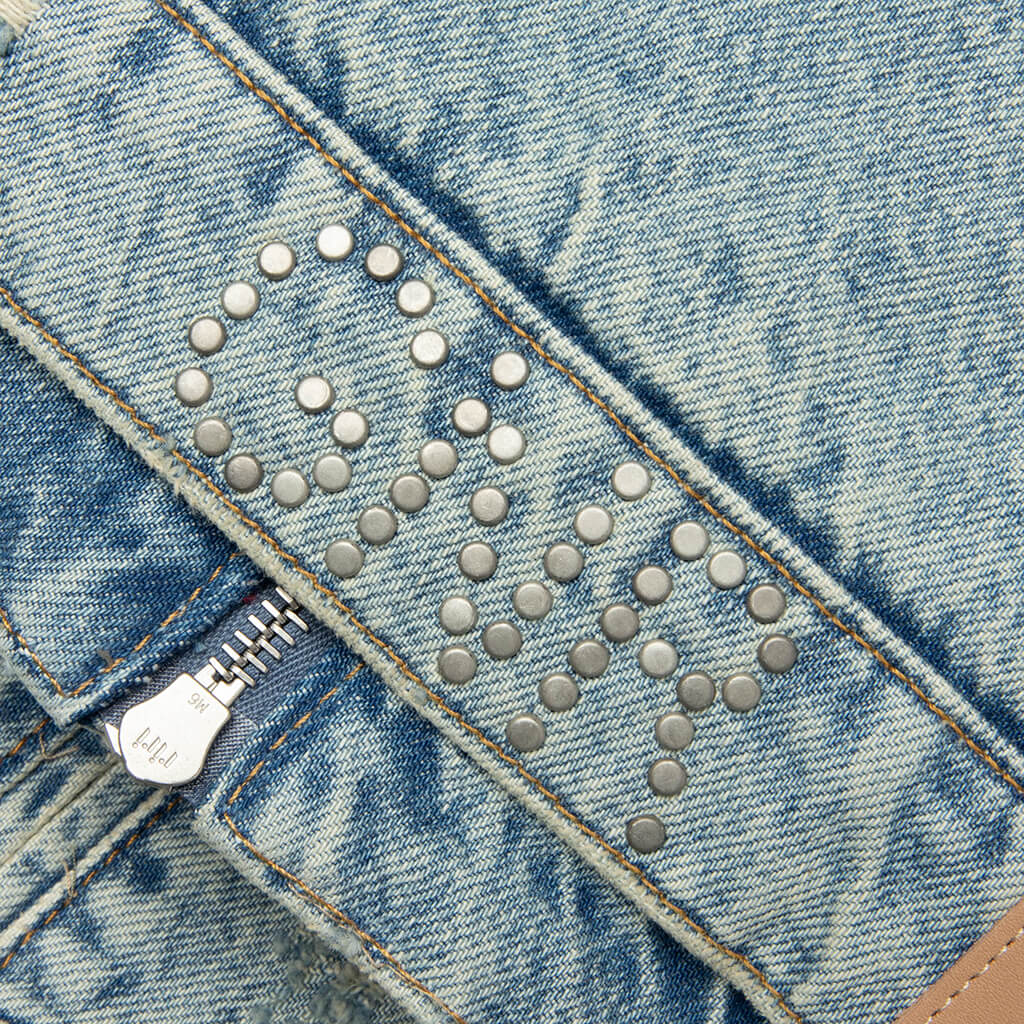 Represent x Guns N' Roses Denim Jacket - Light Vintage Blue - Image 7