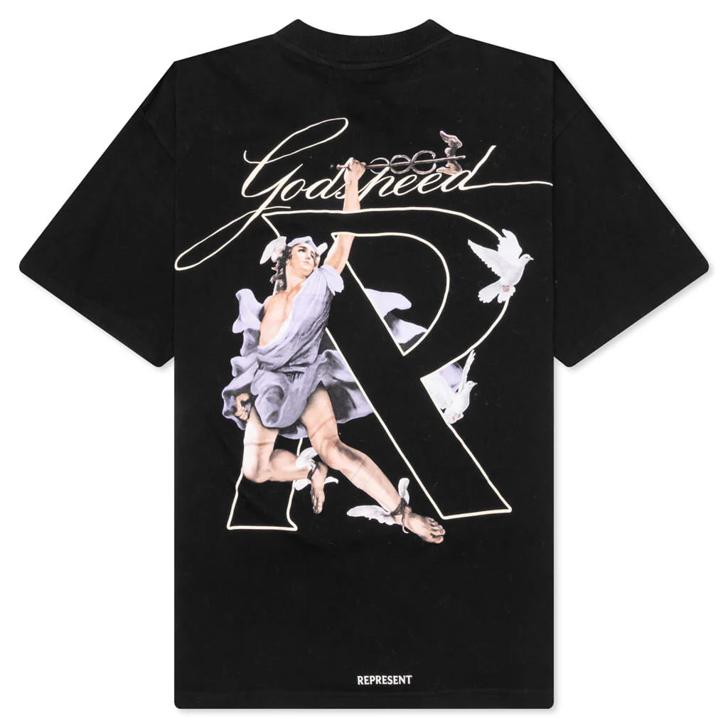 Hermes T-Shirt - Jet Black - Image 2