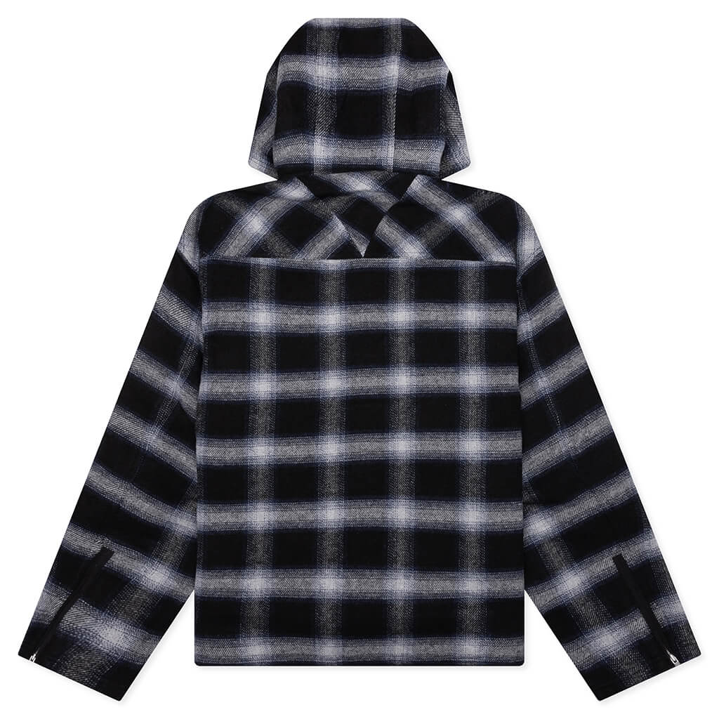 Hooded Over Shirt - Midnight Navy - Image 2