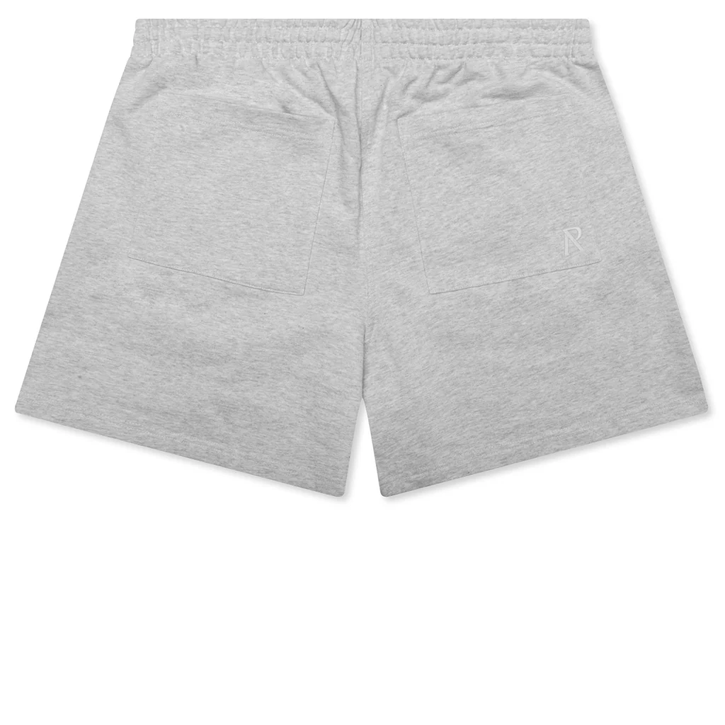 Initial Sweatshorts - Ice Grey Marl - Image 2
