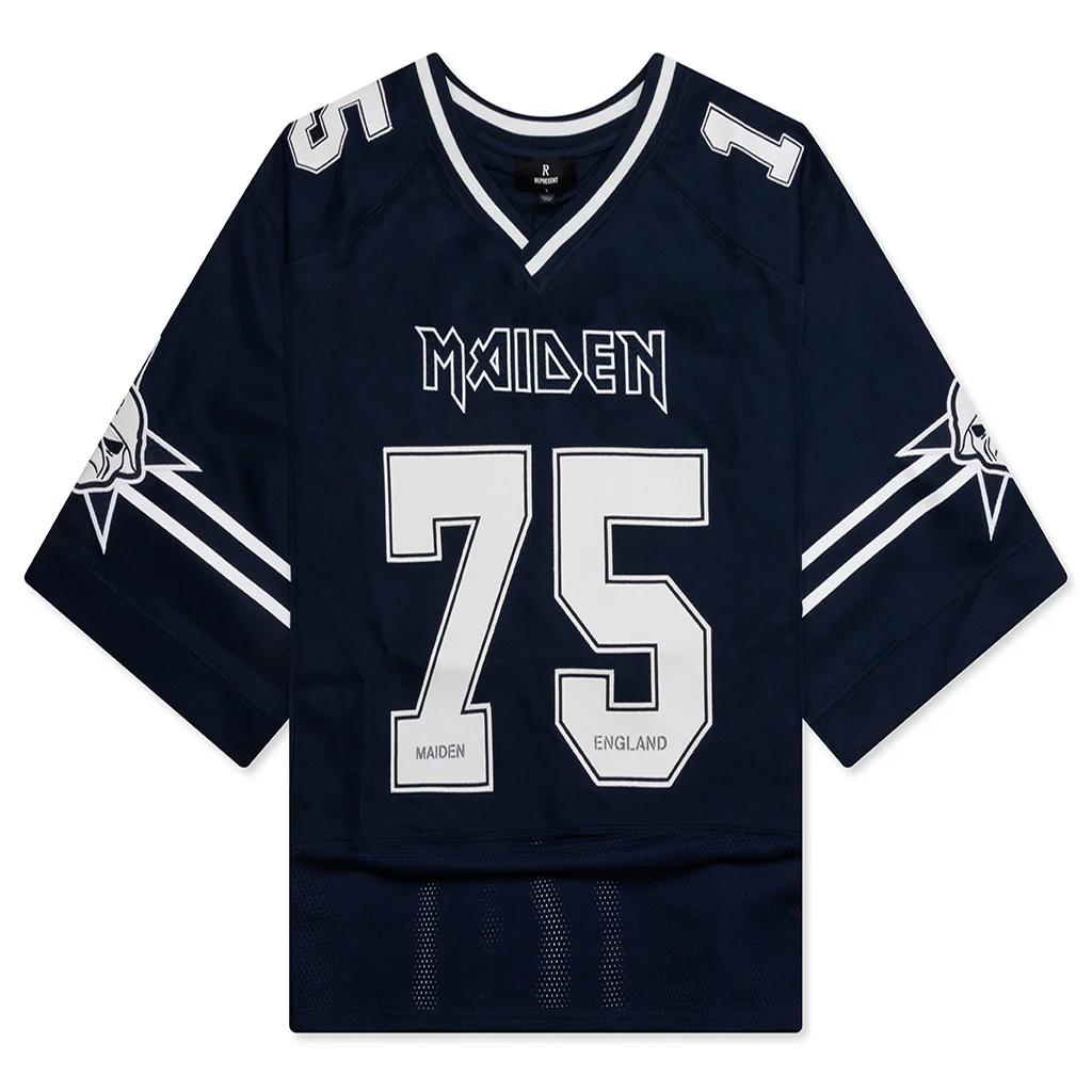 Represent x Iron Maiden Anniversary Jersey - Mid Blue