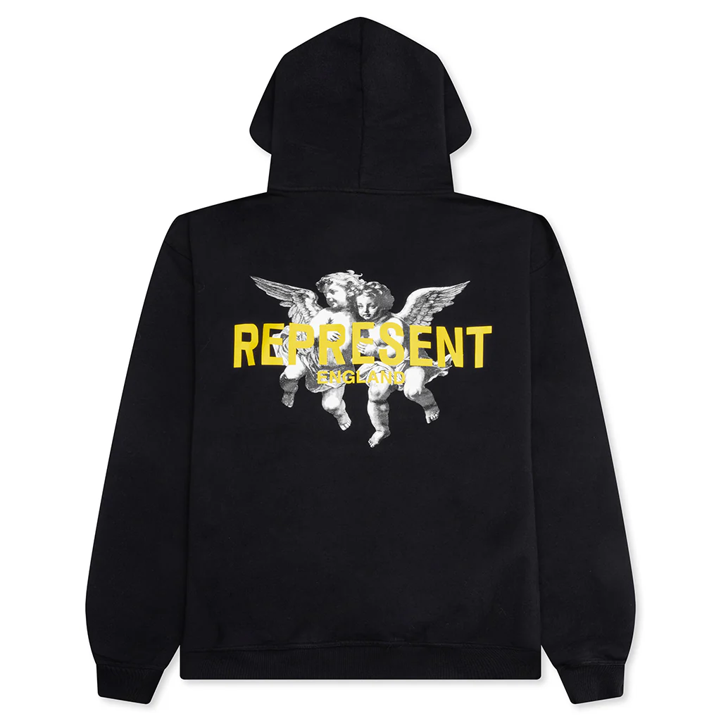 Legacy Cherubs Hoodie - Jet Black - Image 2