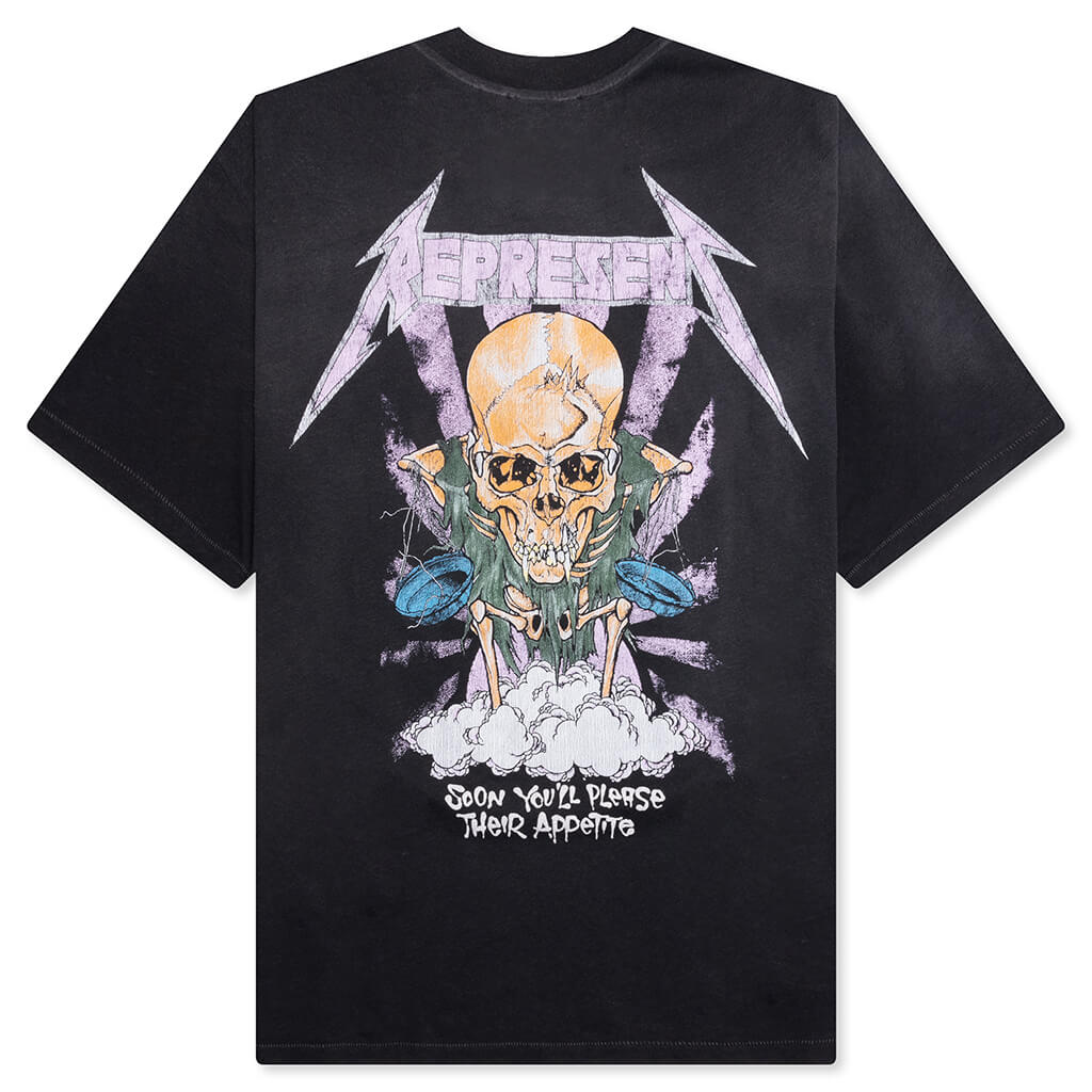Metallica Justice S/S T-Shirt - Stained Black - Image 2