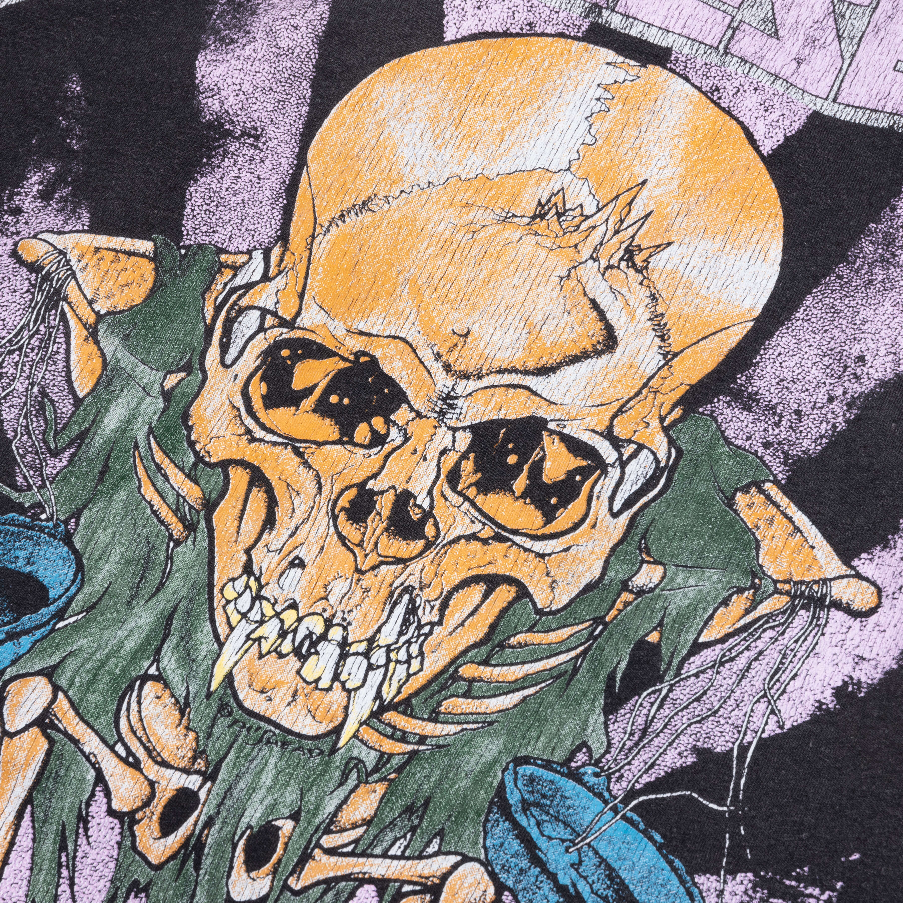 Metallica Justice S/S T-Shirt - Stained Black - Image 5