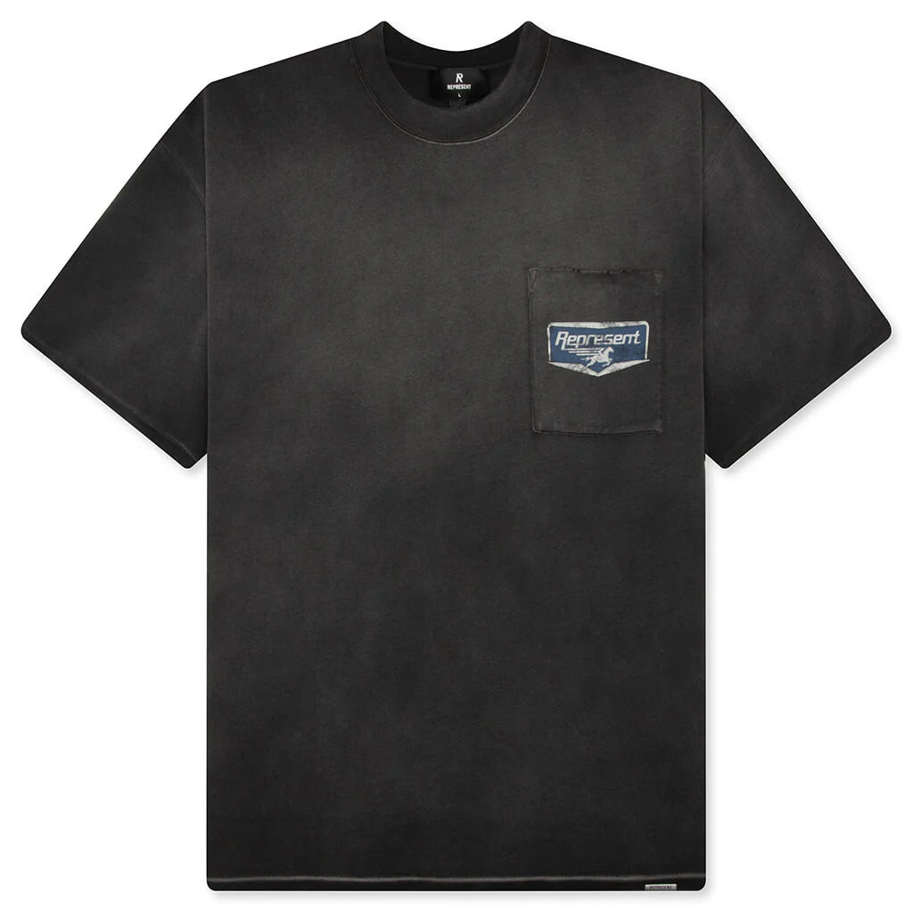 Nothing Faster T-Shirt - Stained Black