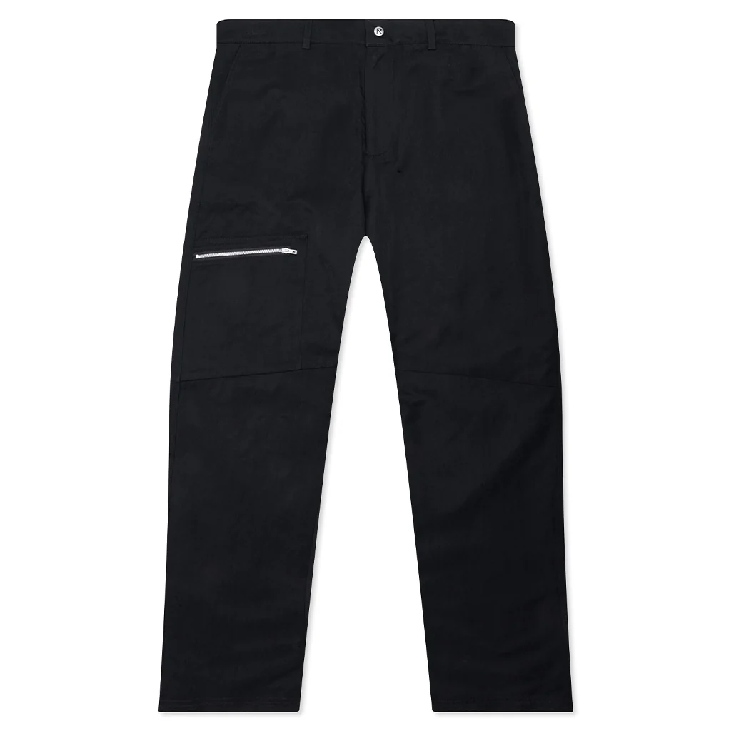 Nylon Workwear Pant - Jet Black