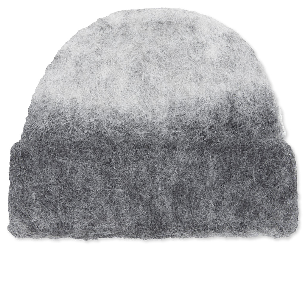 Ombre Knit Beanie - Light Grey - Image 2