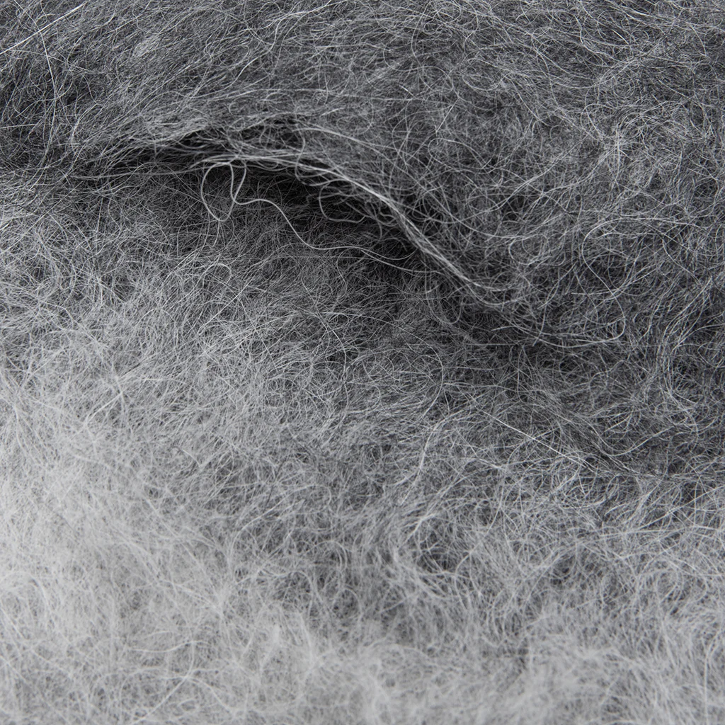 Ombre Knit Beanie - Light Grey - Image 3