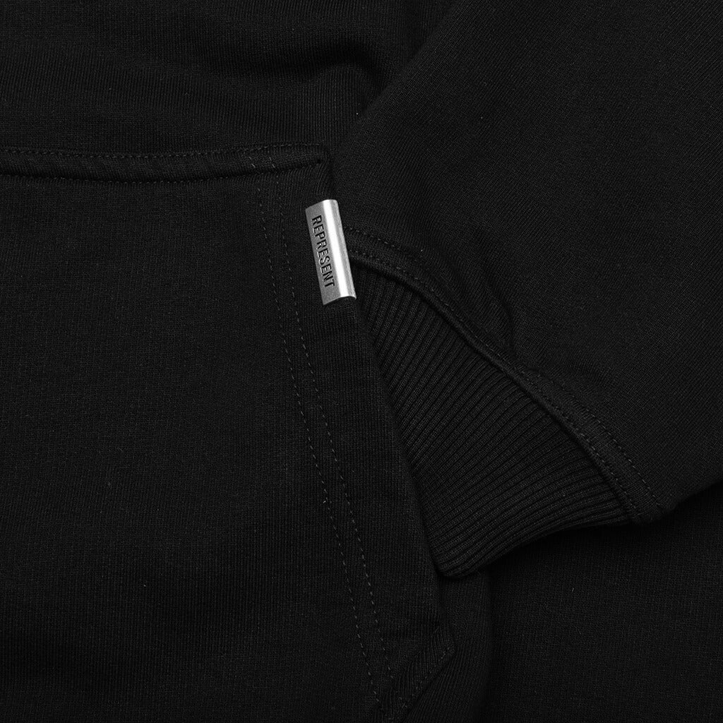 Owners Club Script Hoodie - Black - Image 5