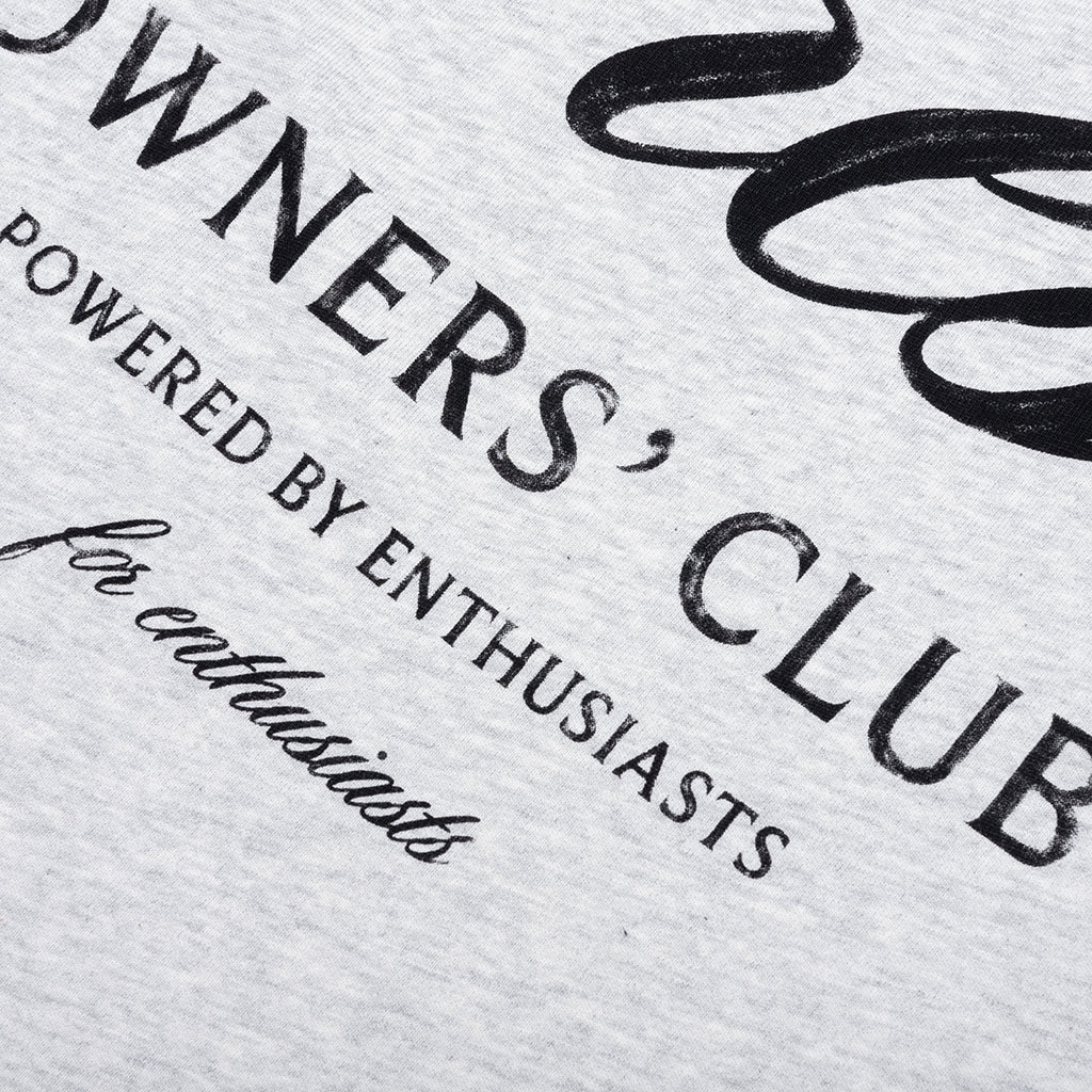 Owners Club Script T-Shirt - Cream Marl - Image 5
