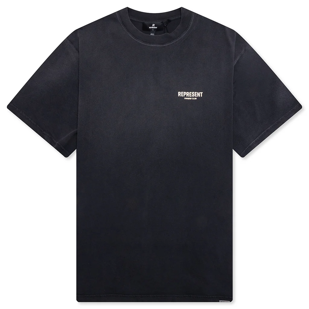 Owners Club T-Shirt - Aged Black