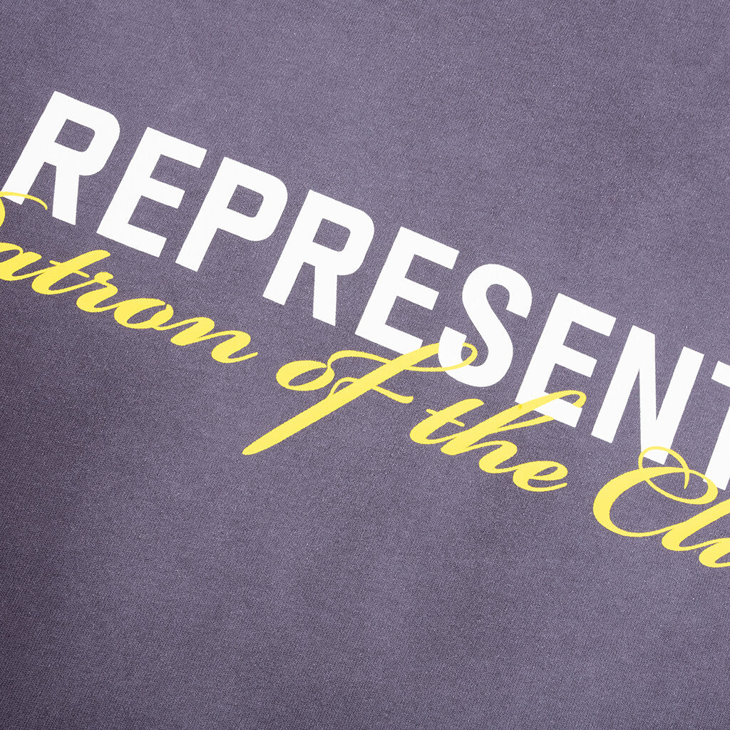 Patron of the Club T-Shirt - Plum - Image 4