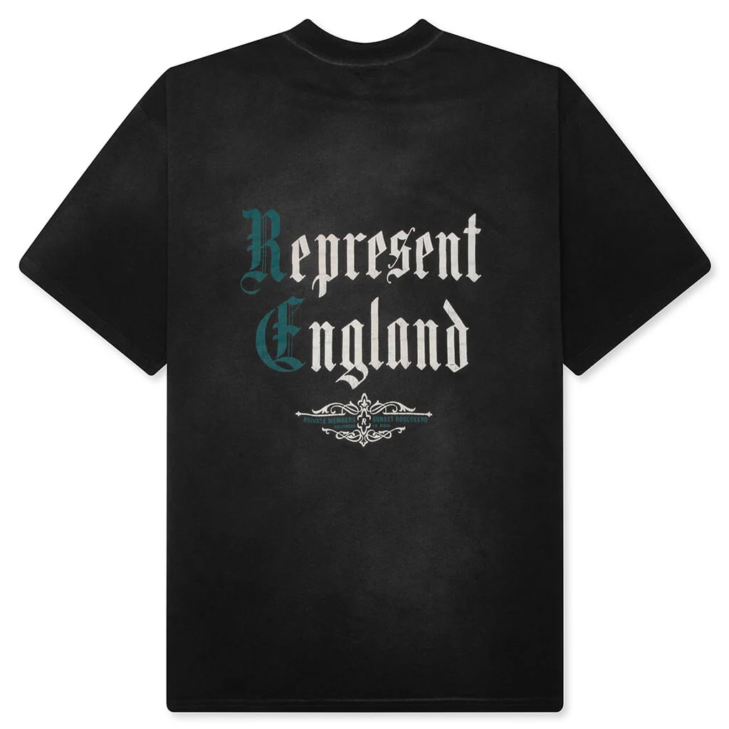 Private Members T-Shirt - Stained Black - Image 2